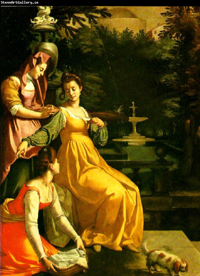 Jacopo da Empoli susanna i badet